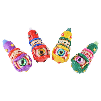 Hipster Cyclops Monster Grin Spoon Pipe HP051