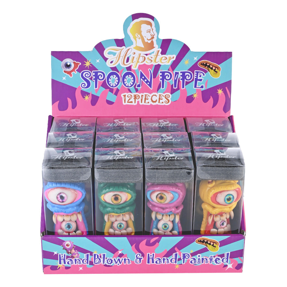 Hipster Double-Eyed Monster Spoon Pipe HP054