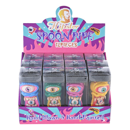 Hipster Double-Eyed Monster Spoon Pipe HP054