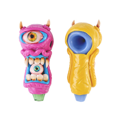Hipster Double-Eyed Monster Spoon Pipe HP054