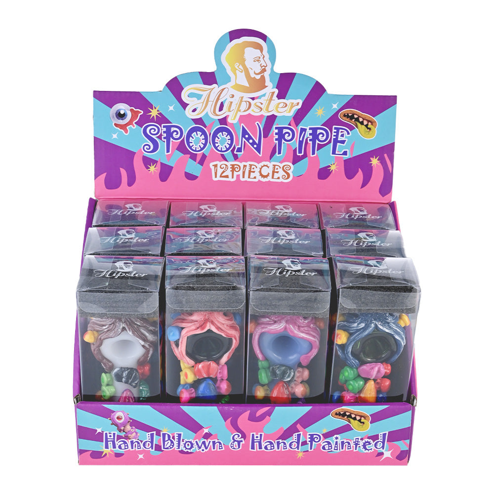 Hipster Cosmic Candy Creature Spoon Pipe HP058