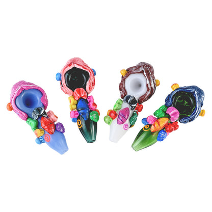 Hipster Cosmic Candy Creature Spoon Pipe HP058