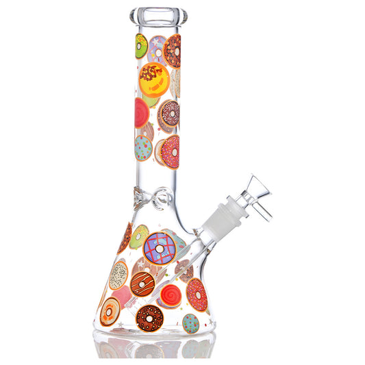 Donut Delight Beaker Bong 10 inch (HP061)