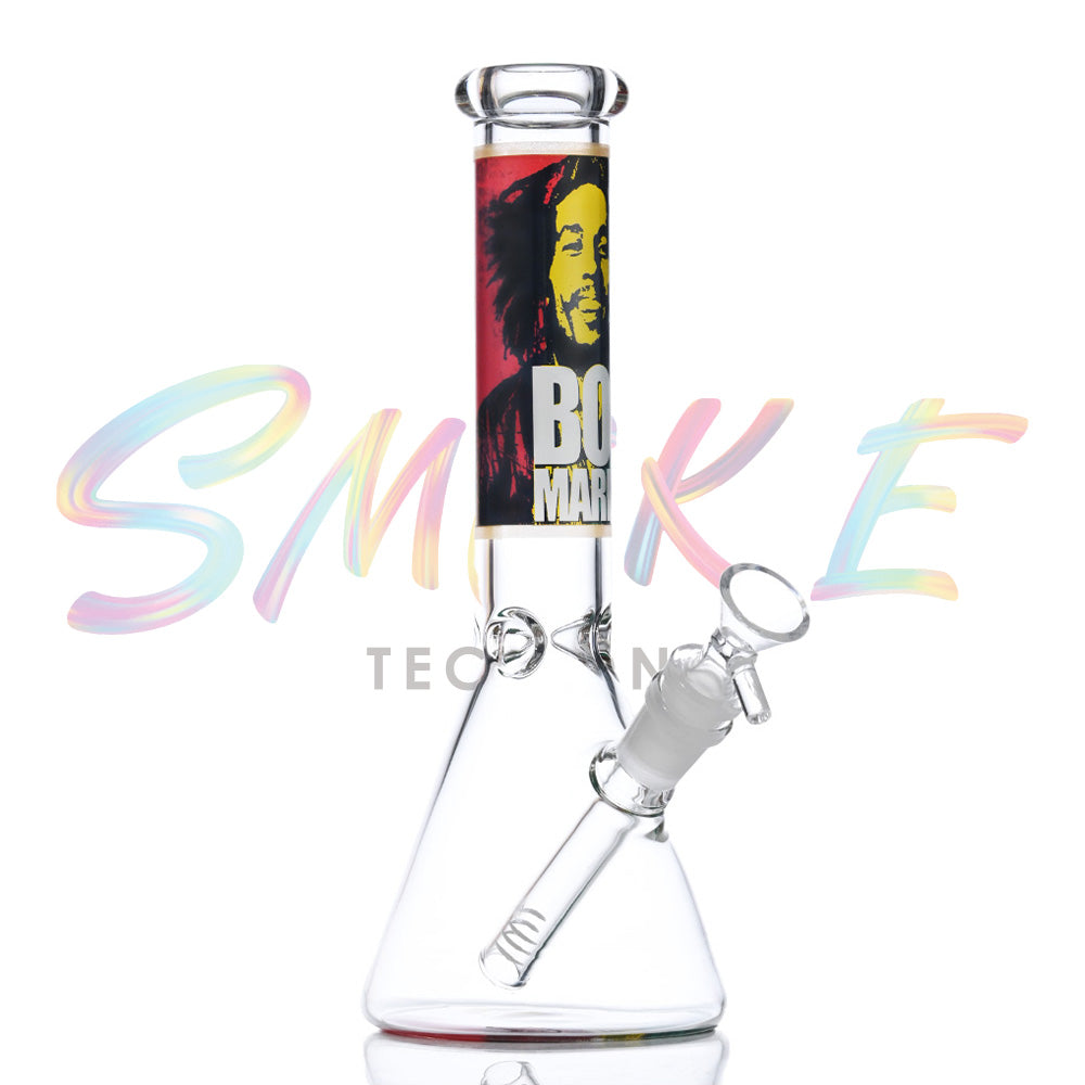 10 inch Hipster "Reggae Legend" Glass Water Pipe HP063 - Smoke Tech One LLC