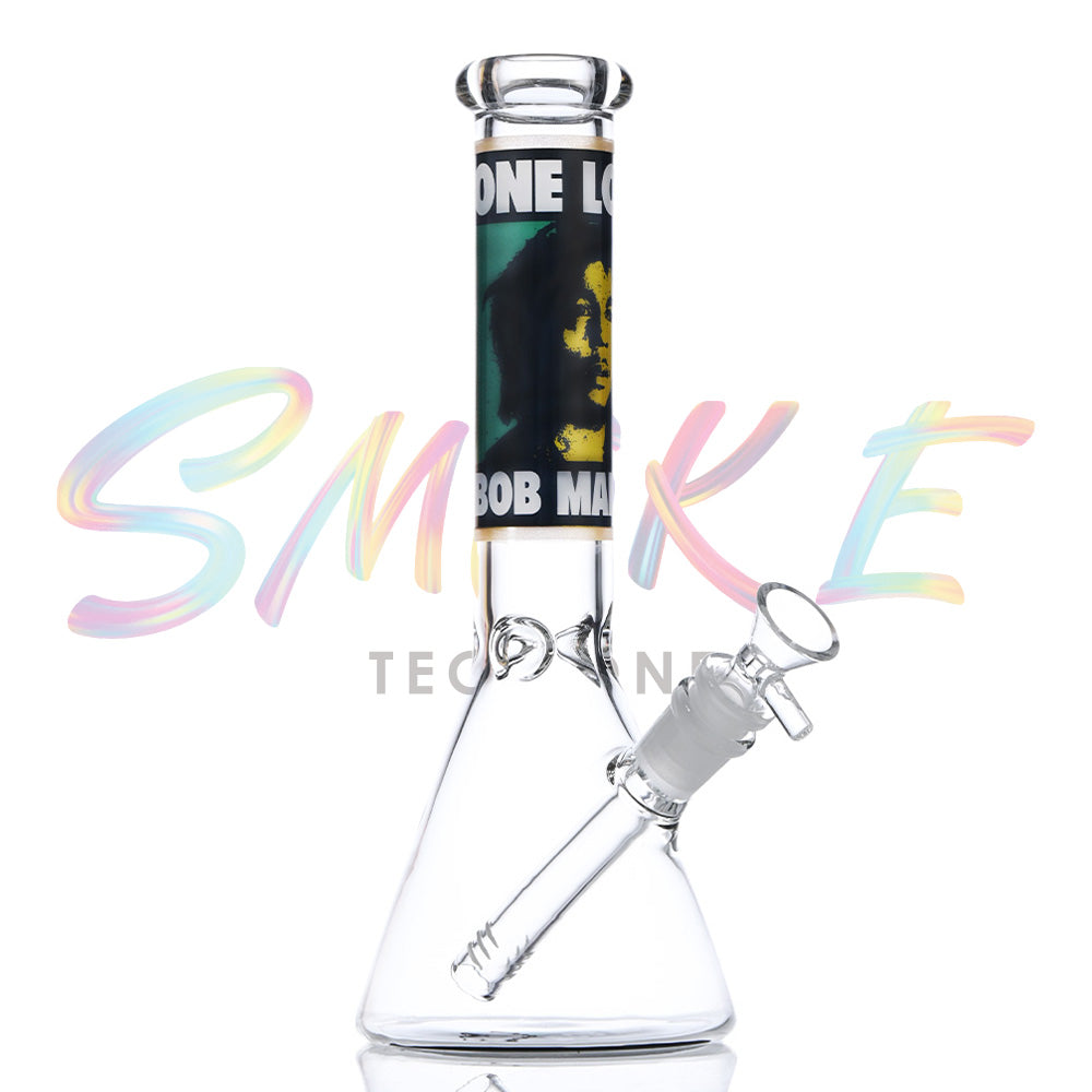 10 inch Hipster "Reggae Legend" Glass Water Pipe HP063 - Smoke Tech One LLC