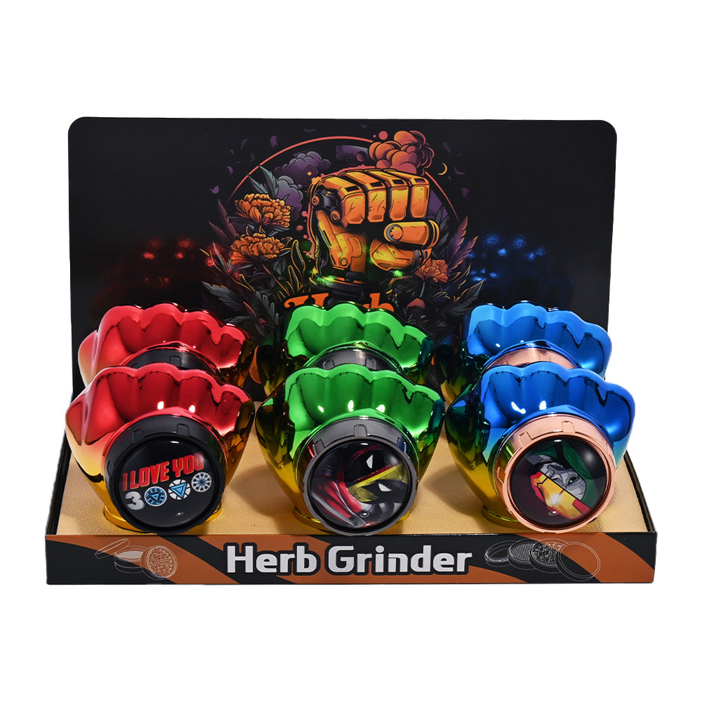 Power Fist Grinder HU012 - Smoke Tech One LLC