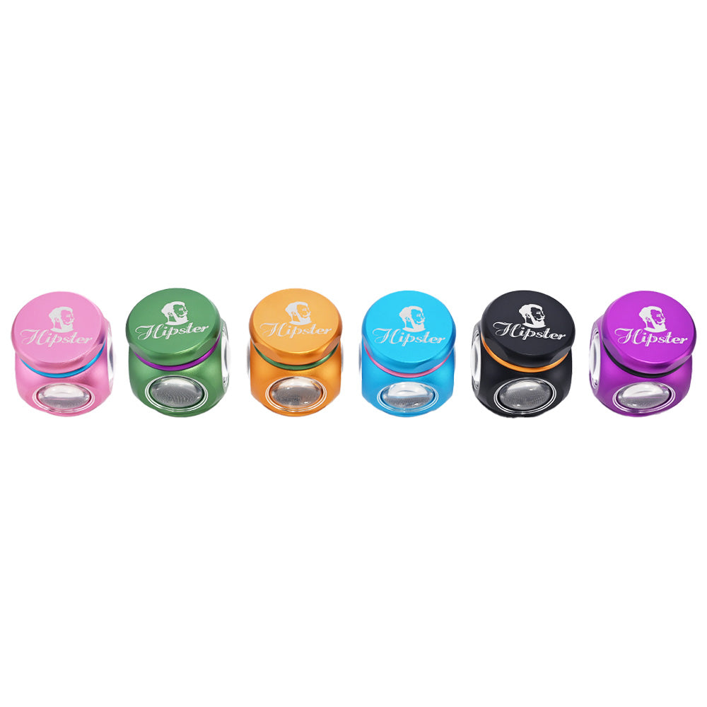 Hipster 4-Piece Herb Grinder HU018 - Smoke Tech One LLC