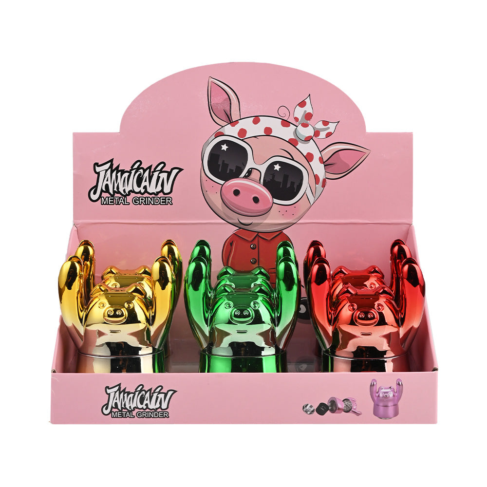 Shiny pig novelty grinder HX304-1 - Smoke Tech One LLC
