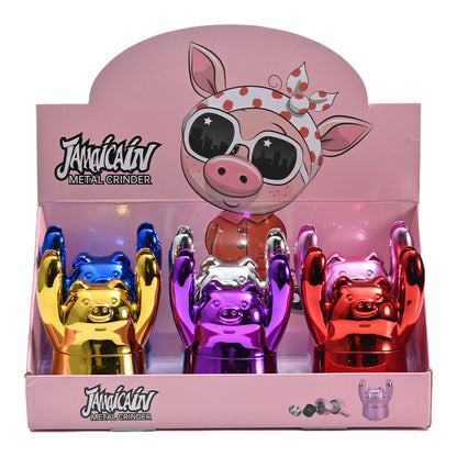 Piggy Metal Herb Grinder HX304