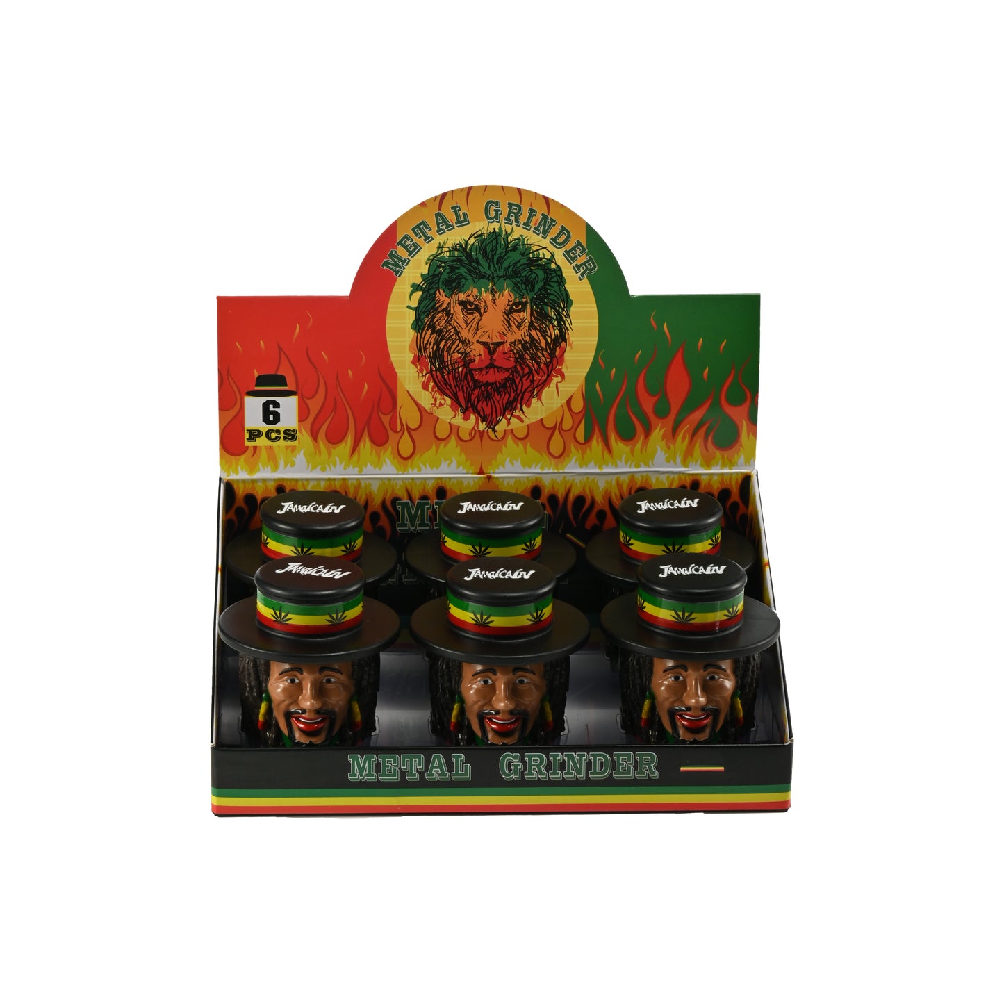Bob Marley 3-Piece Grinder HX306D