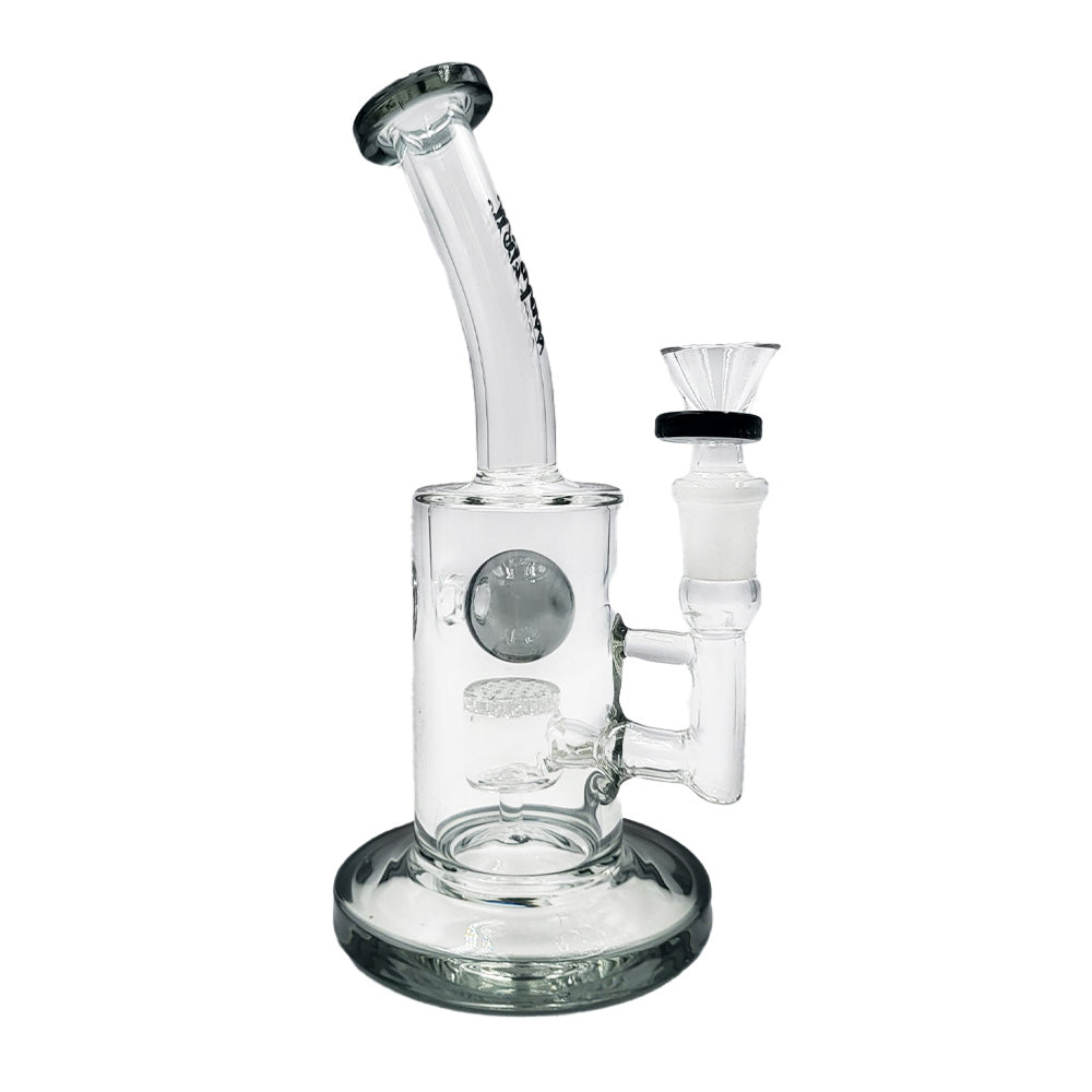 Gold Accented Glass Rig HXH-308 - Smoke Tech One LLC