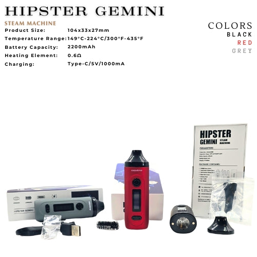 Hipster Gemini Vaporizer