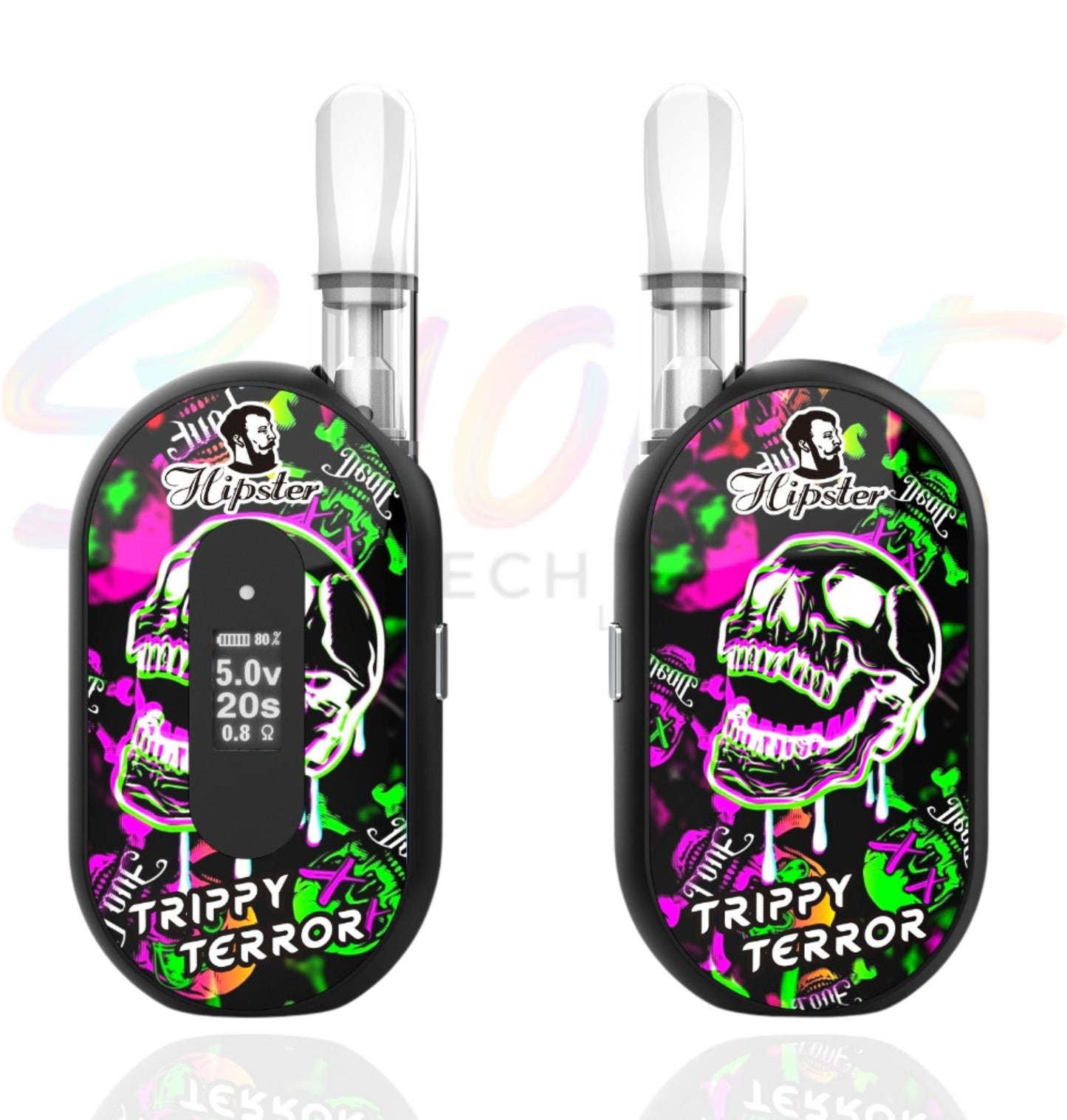 Hipster VOLT 510 Thread Battery – 650mAh Wireless + Type-C Charging, Preheat/Sesh Mode (LED Screen)