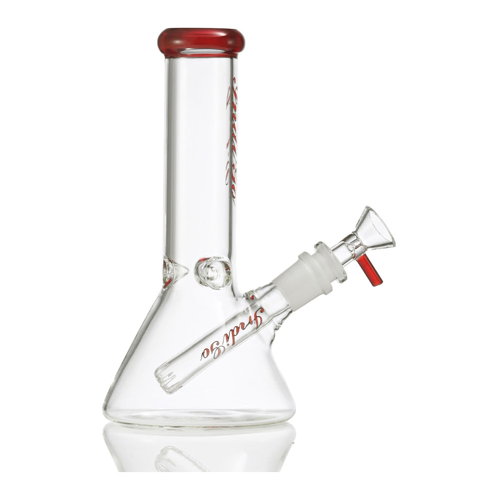 Beaker 8 inch Glass Water Pipe ID3808