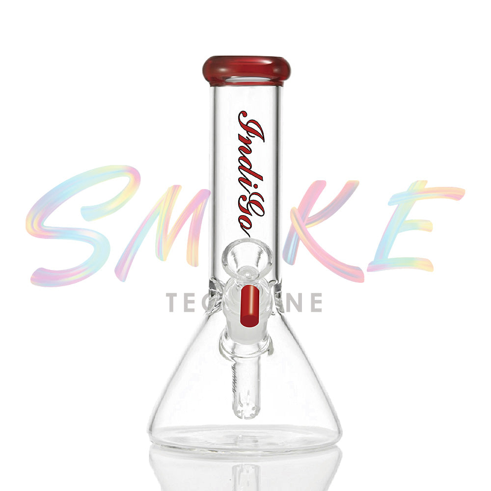 Indigo 8 Inch Beaker ID-3808B - Smoke Tech One LLC