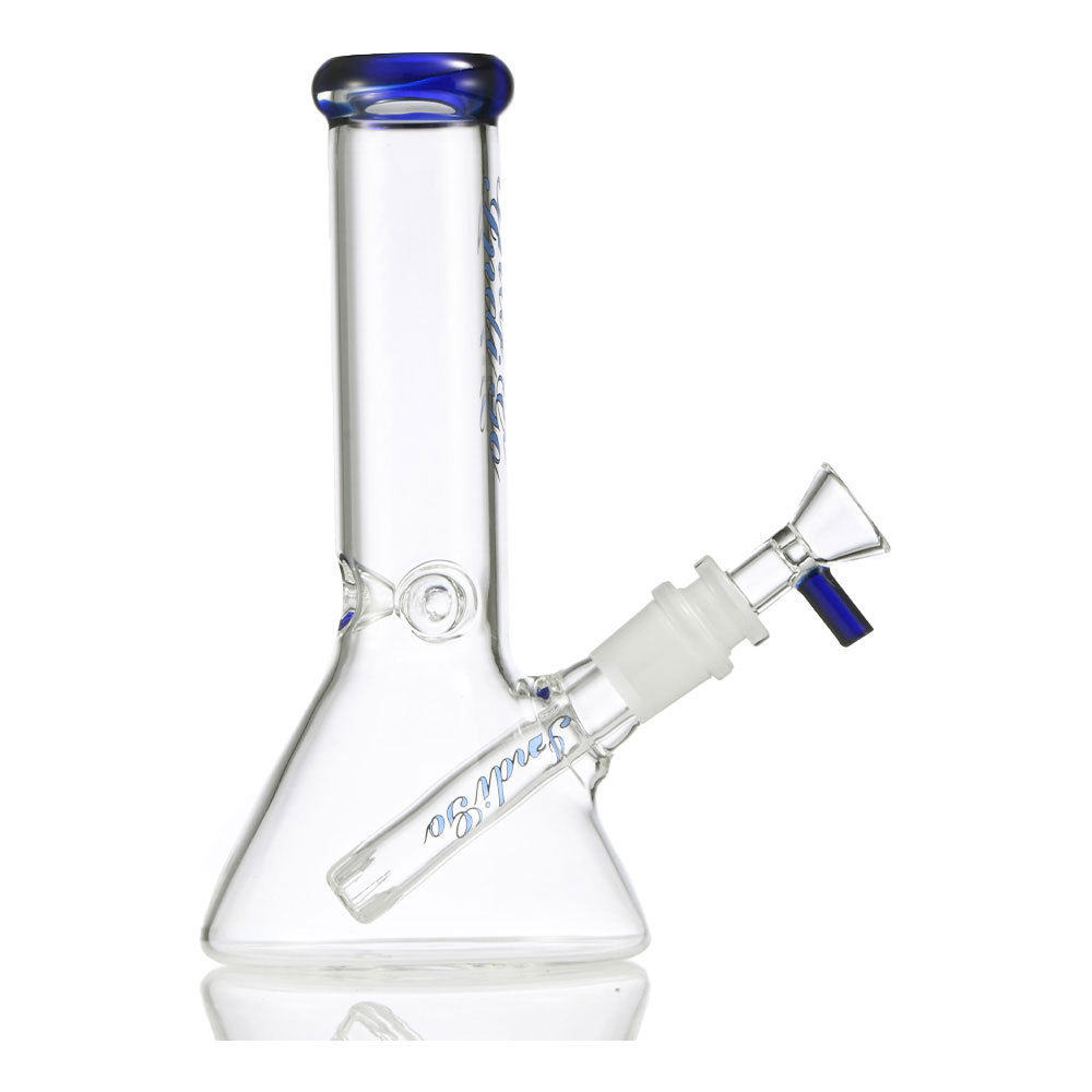 8 Inch Classic Beaker Glass Water Pipe