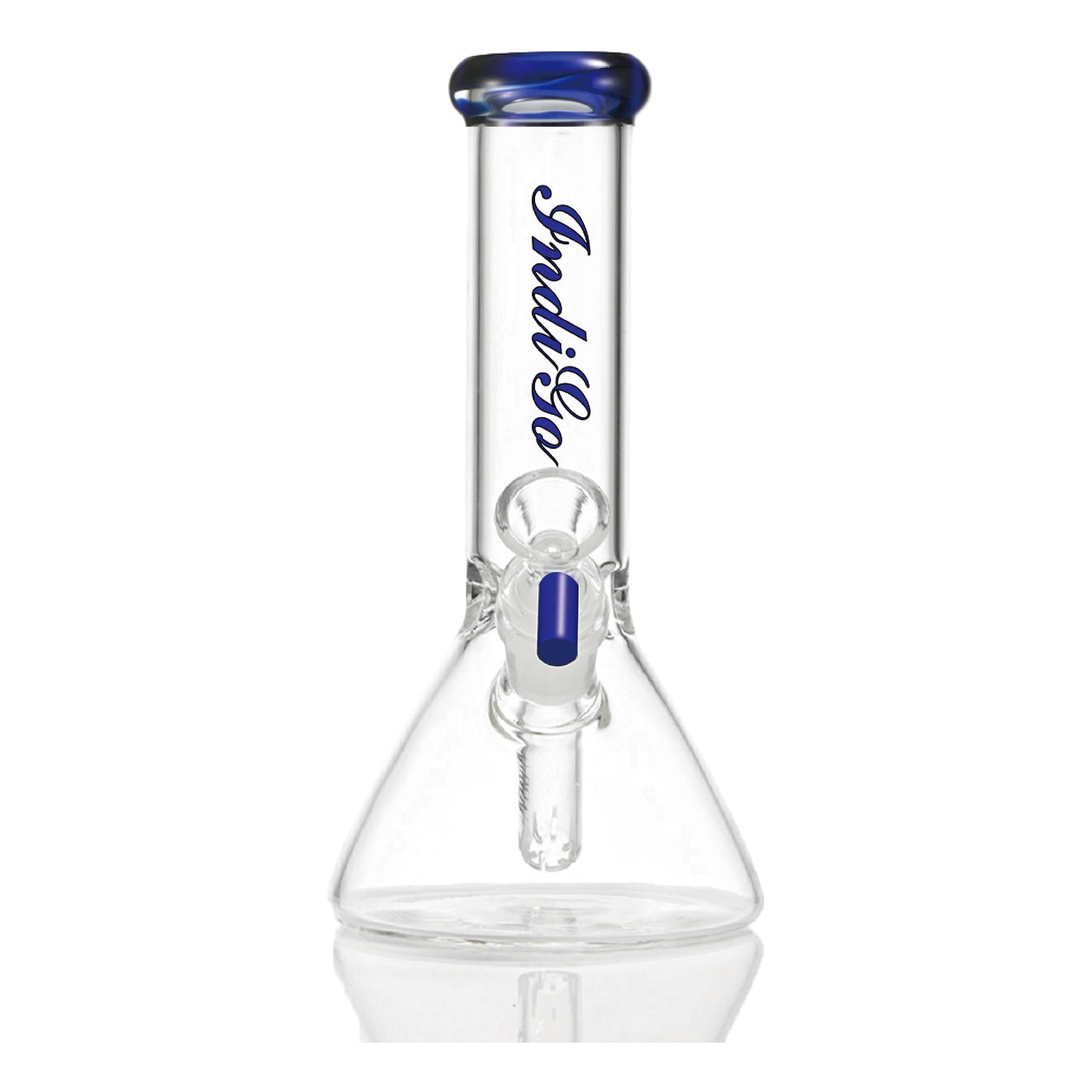 Beaker 8 inch Glass Water Pipe ID3808