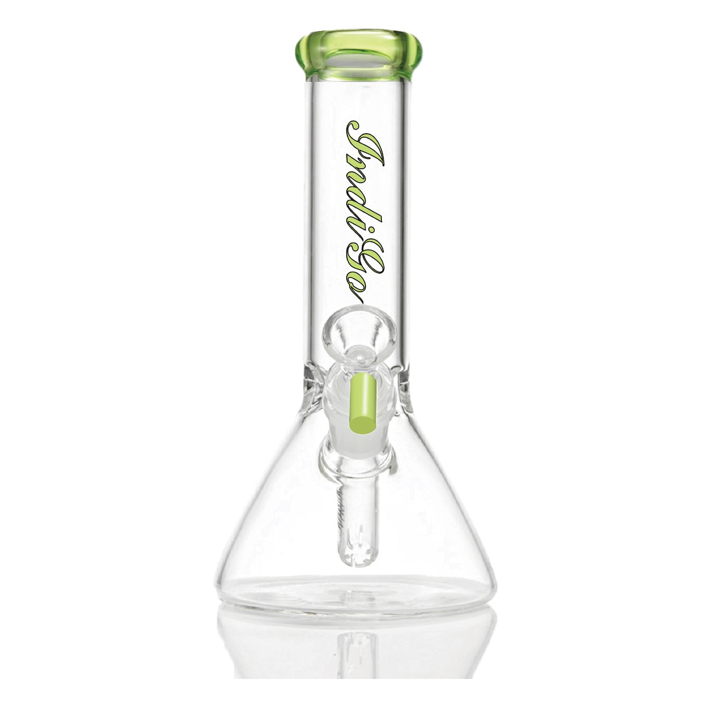 Beaker 8 inch Glass Water Pipe ID3808