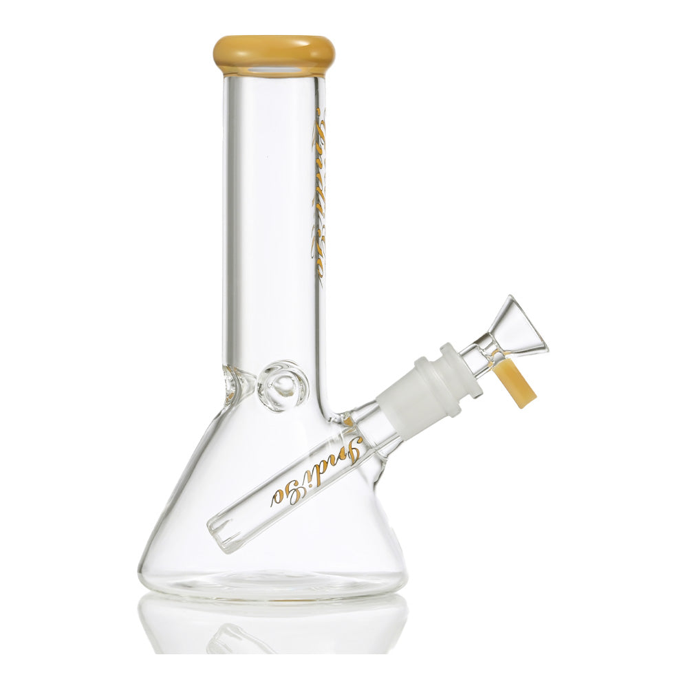 Beaker 8 inch Glass Water Pipe ID3808