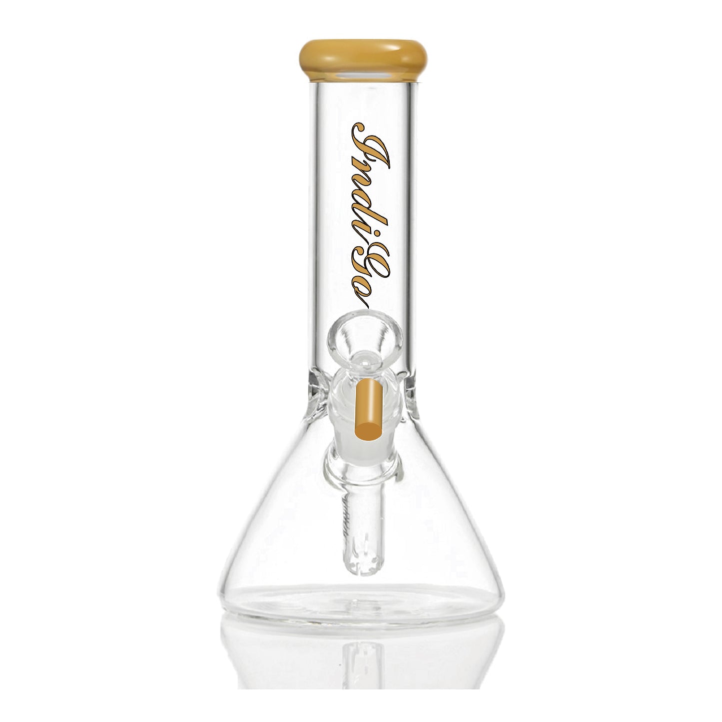 Beaker 8 inch Glass Water Pipe ID3808