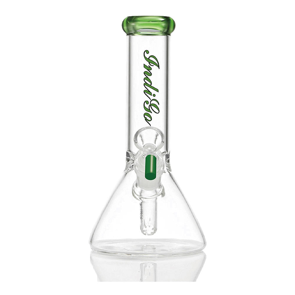 8 Inch Classic Beaker Glass Water Pipe