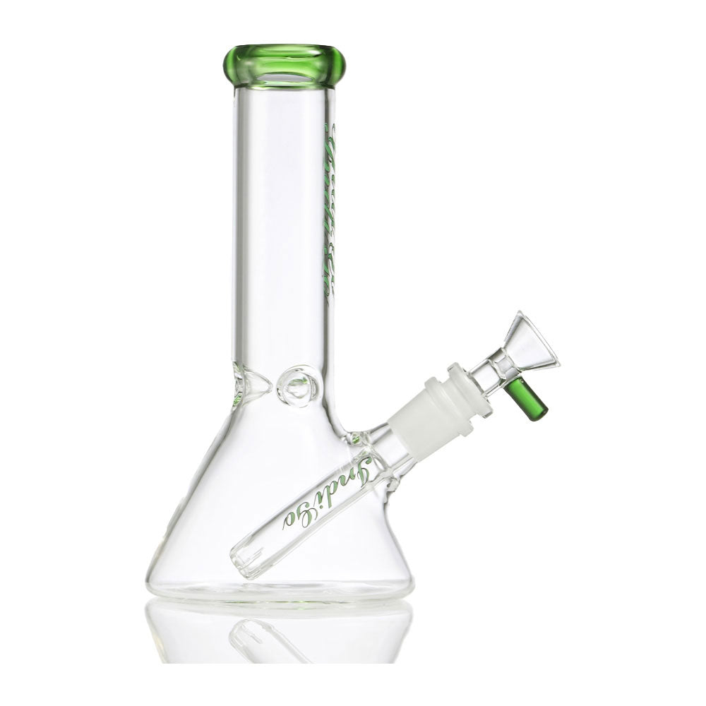 8 Inch Classic Beaker Glass Water Pipe