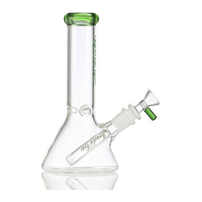 8 Inch Classic Beaker Glass Water Pipe