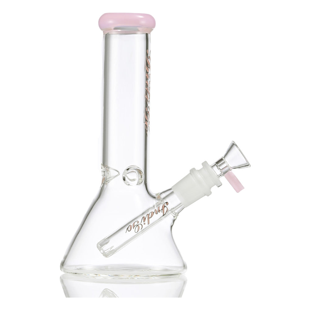 Beaker 8 inch Glass Water Pipe ID3808