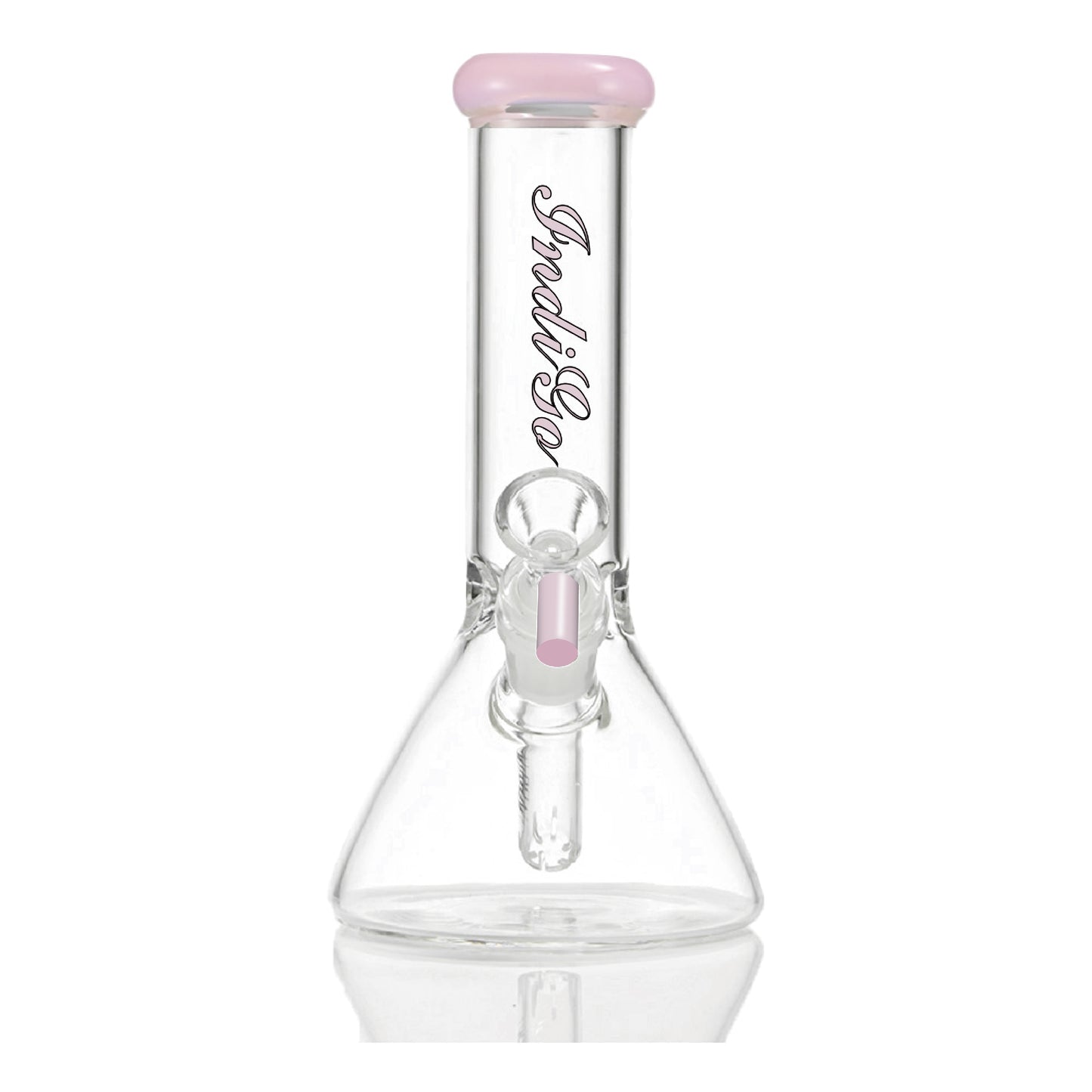 Beaker 8 inch Glass Water Pipe ID3808