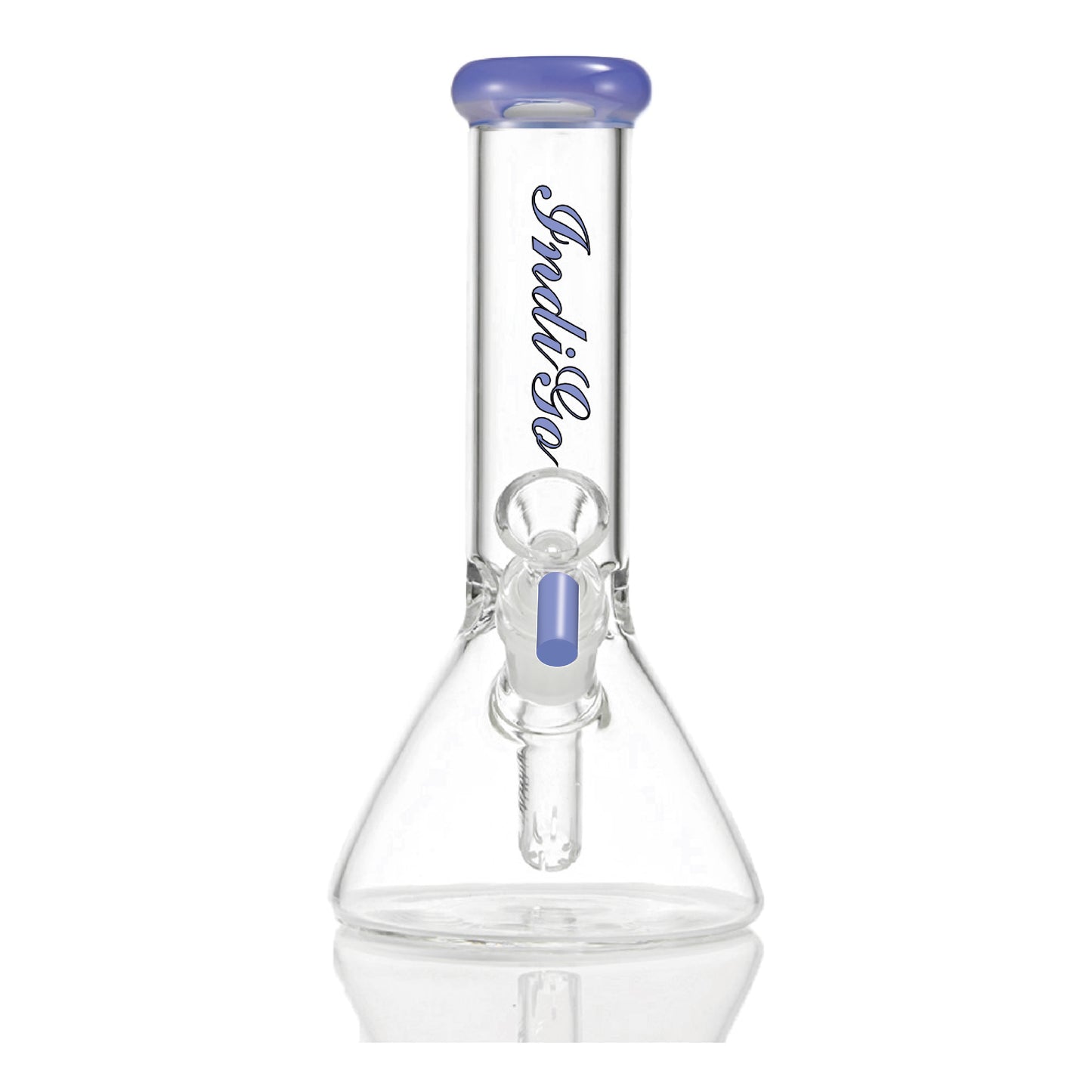 Beaker 8 inch Glass Water Pipe ID3808