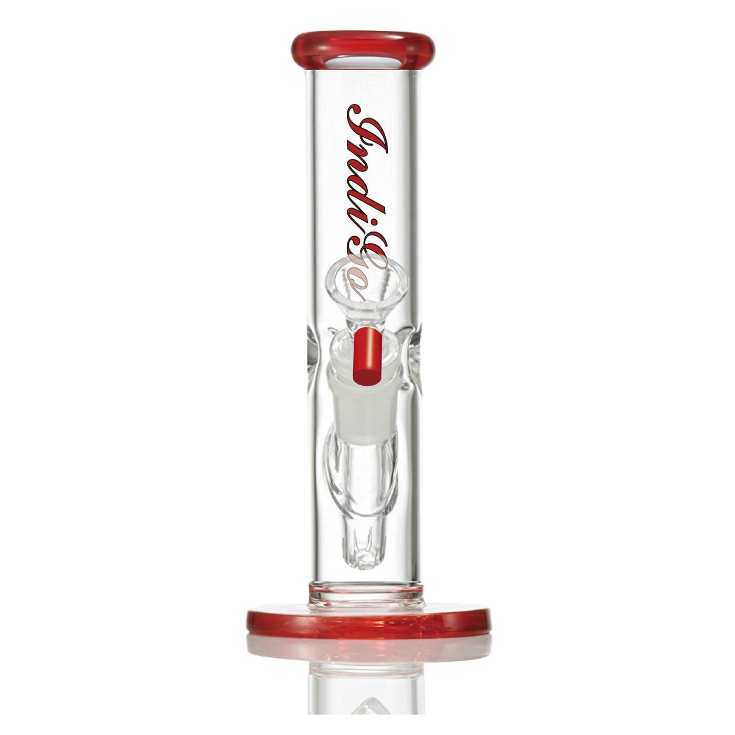 Straight 8 inch Glass Water Pipe ID3808S