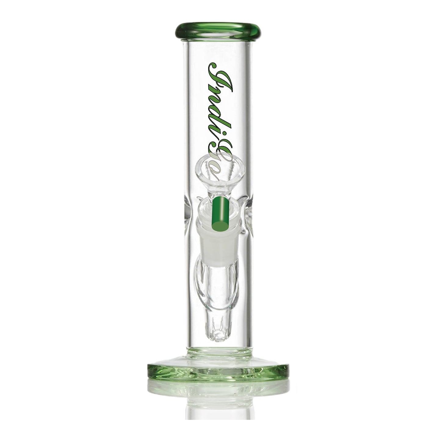 Straight 8 inch Glass Water Pipe ID3808S