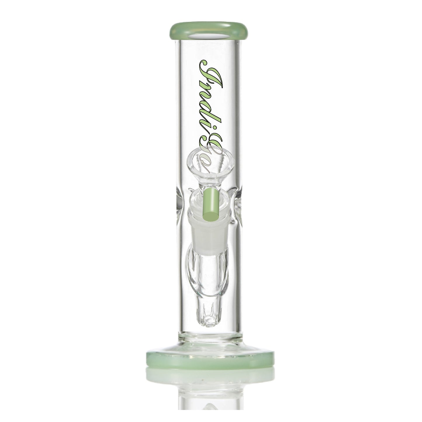 Straight 8 inch Glass Water Pipe ID3808S