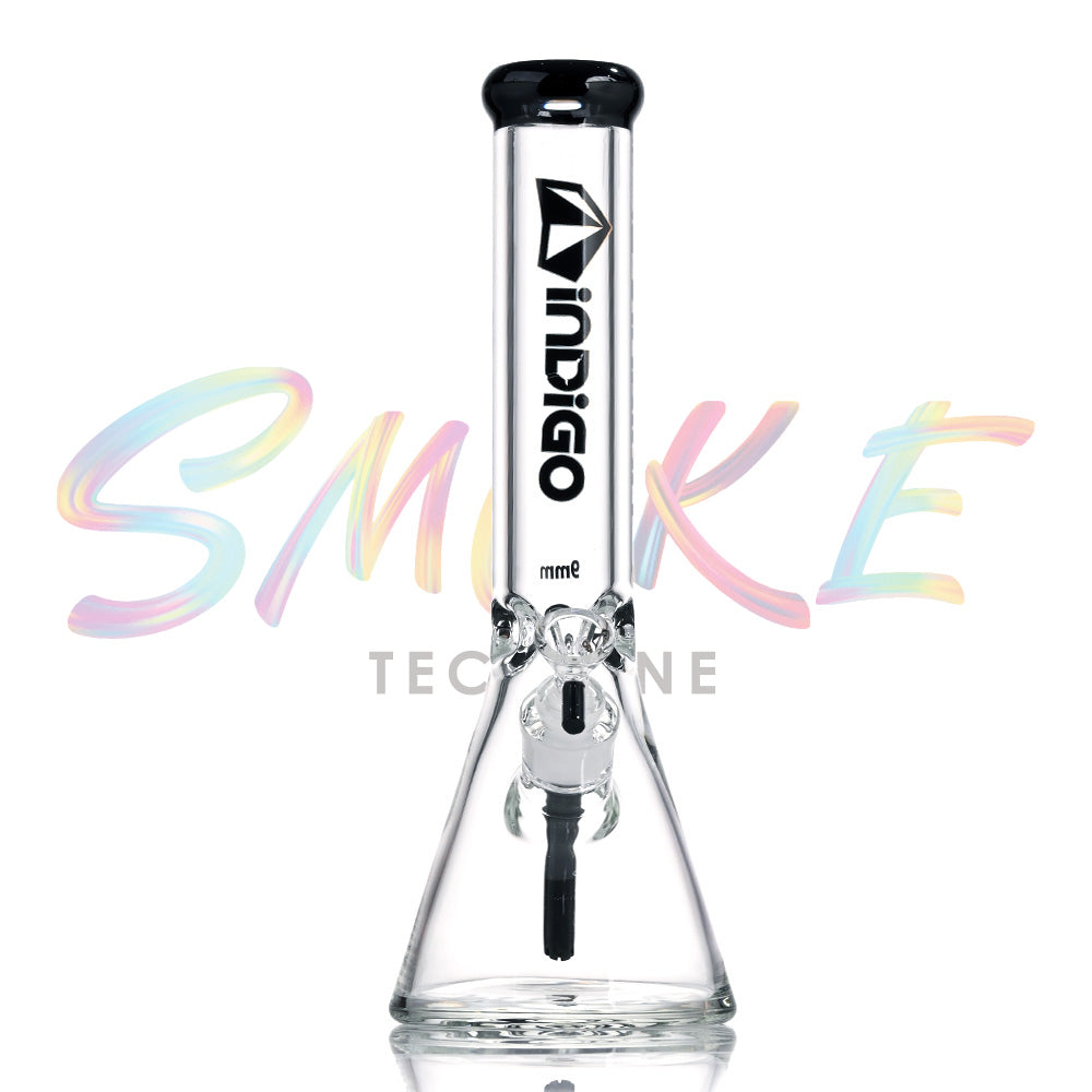 Indigo 14 Inch Vortex Strongwall Beaker Bong ID-9014B - Smoke Tech One LLC