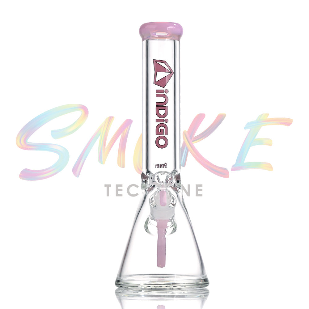Indigo 14 Inch Vortex Strongwall Beaker Bong ID-9014B - Smoke Tech One LLC