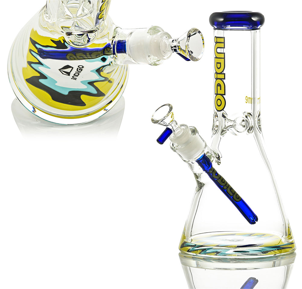 Aqua Ripple Beaker Water Pipe ID9010