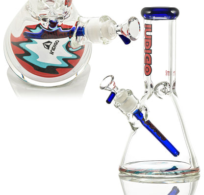 Aqua Ripple Beaker Water Pipe ID9010