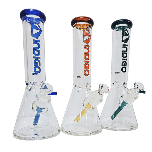 Indigo 12-Inch Beaker Bong ID-9012B - Smoke Tech One LLC