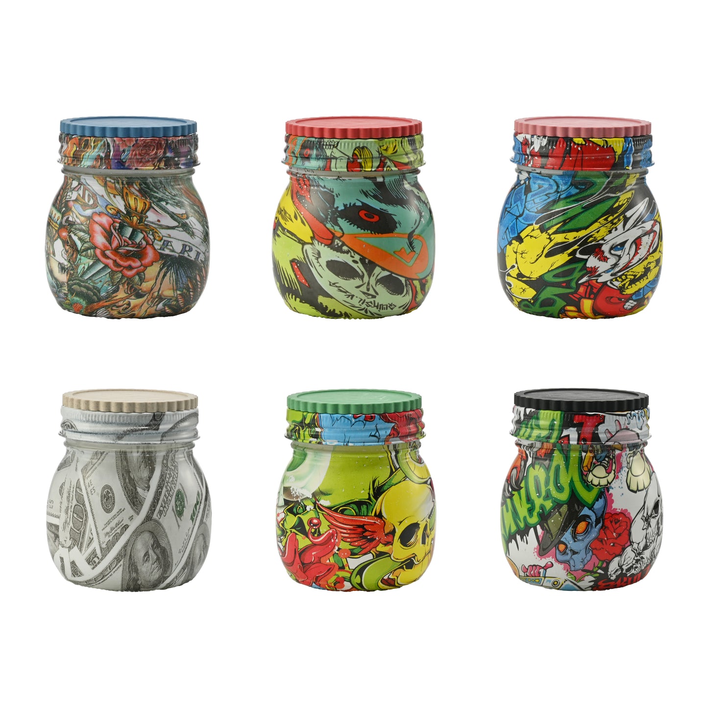 Hipster 300ML Stash & Herb Grinder JAR003