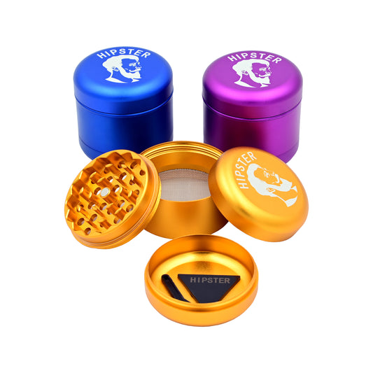 Hipster Food-Grade Aluminum Grinder JF357-4