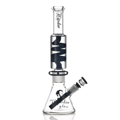 Hipster Glass 14-inch Freezable Coil Beaker JH009 - Smoke Tech One LLC