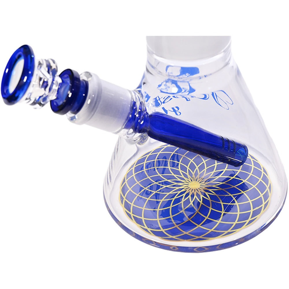 Hipster Glass 14-inch Freezable Coil Beaker JH009 - Smoke Tech One LLC