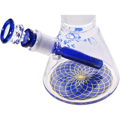 Hipster Glass 14-inch Freezable Coil Beaker JH009 - Smoke Tech One LLC