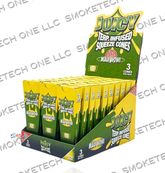 Juicy Terp Infused Squeeze Cones - MAUI WOWI