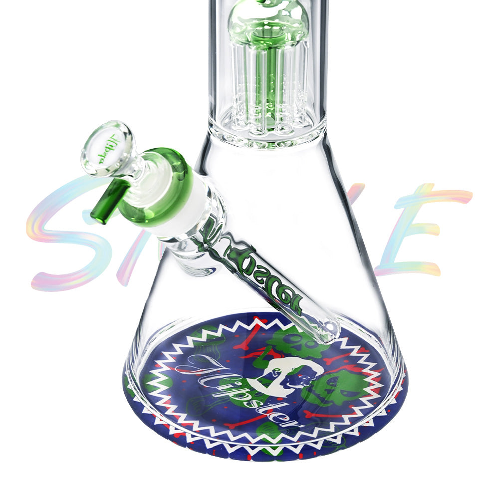 Hipster 15 Inch Tipster Tower Tree Beaker Bong LY010 - Smoke Tech One LLC