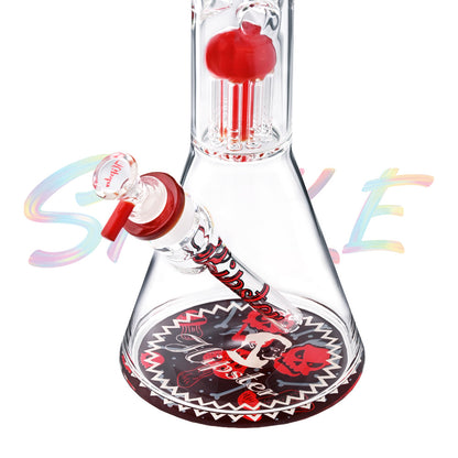 Hipster 15 Inch Tipster Tower Tree Beaker Bong LY010 - Smoke Tech One LLC