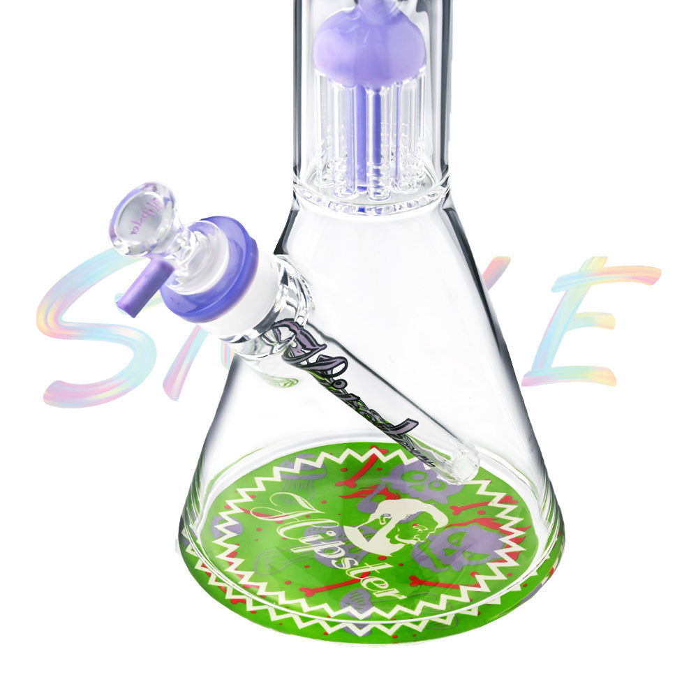 Hipster 15 Inch Tipster Tower Tree Beaker Bong LY010 - Smoke Tech One LLC