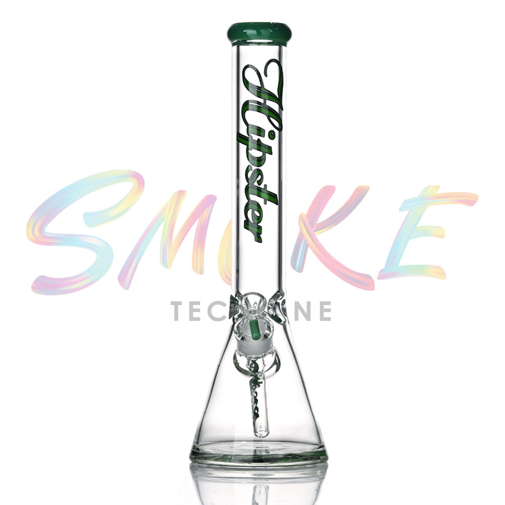 Hipster 16 Inch Crimson Swirl Beaker Water Pipe LY011 - Smoke Tech One LLC