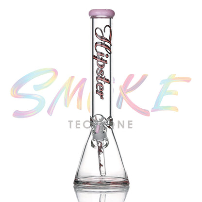 Hipster 16 Inch Crimson Swirl Beaker Water Pipe LY011 - Smoke Tech One LLC