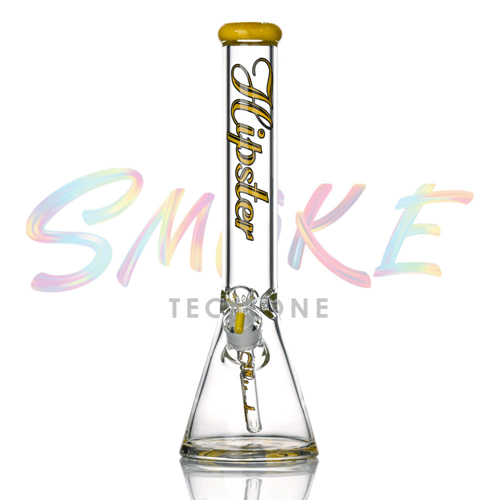 Hipster 16 Inch Crimson Swirl Beaker Water Pipe LY011 - Smoke Tech One LLC